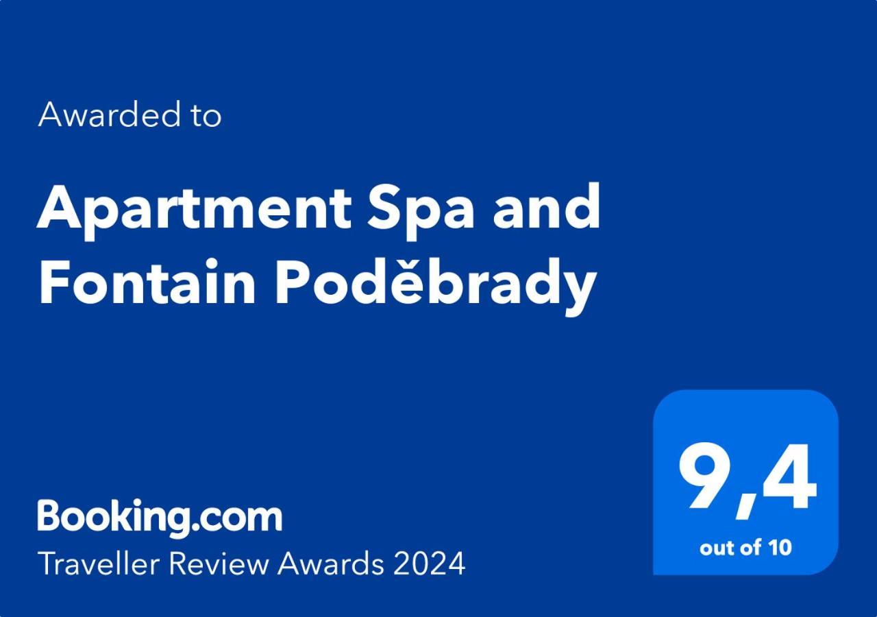 Apartment Spa And Fontain Podebrady Exterior photo